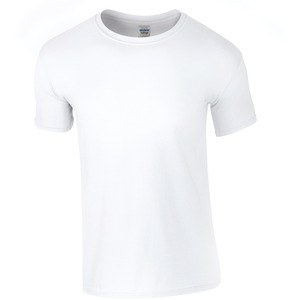 Gildan GI6400 - Softstyle® Herren Baumwoll-T-Shirt Weiß