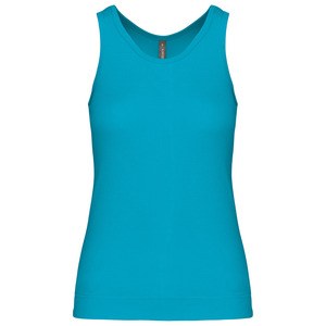 Kariban K311 - ANGELINA > DAMEN TOP Deep Turquoise