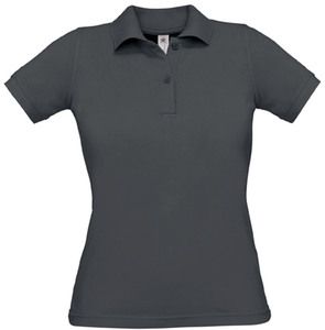 B&C CGPW455 - Safran Poloshirt PW455 Dunkelgrau