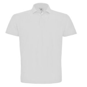 B&C CGPUI10 - Piqué Poloshirt PUI10 Weiß