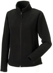 Russell RU8700F - Damen Fleece mit Zipper Schwarz