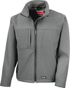 Result R121 - Classic Softshell Jacke Herren Grau