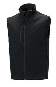 Russell J141M - Herren Softshell Gilet Schwarz