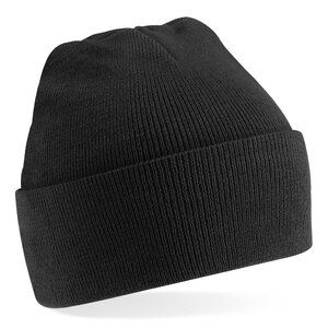 Beechfield B45 - Original Cuffed Beanie Strickmütze Schwarz