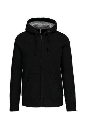 Kariban K444 - Sweatshirt Jacke mit Kapuze