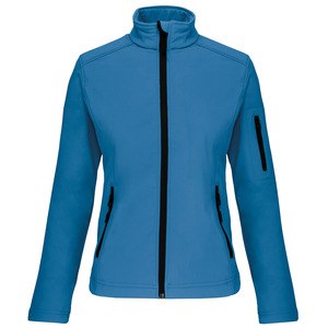 Kariban K400 - DAMEN SOFTSHELL JACKE Aqua Blue