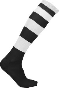 ProAct PA021 - GESTREIFTE SPORTSTRÜMPFE Black / White