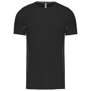 Proact PA465 - Herren Kurzarm Sport T-Shirt aus zwei verschiedenen Materialien