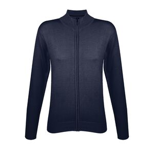 SOL'S 00550 - Damen Cardigan mit RV Gordon Navy