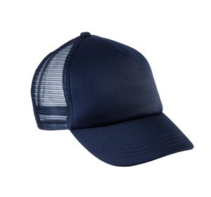 K-up KP143 - 5-Panel Kinder Truckerkapper Navy