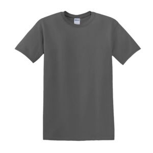 Gildan GN180 - Schweres Baumwoll T-Shirt Herren Holzkohle