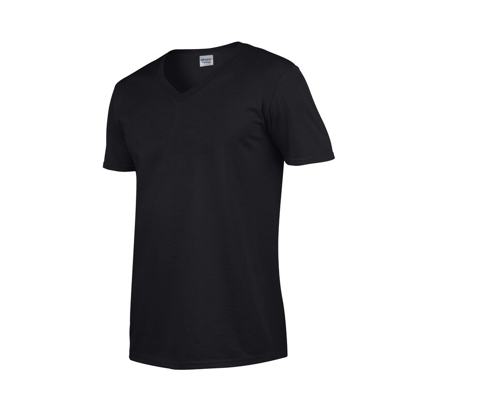 Gildan GN646 - Herren T-Shirt mit V-Ausschnitt aus 100% Baumwolle