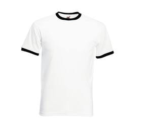 Fruit of the Loom SC245 - Herren Ringer T-Shirt aus 100% Baumwolle