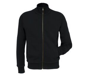 B&C BC520 - Herren Sweatshirt Zipper Schwarz