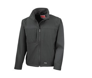 Result RS121 - Klassische Softshell Jacke Schwarz