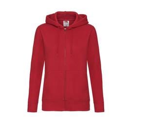 Fruit of the Loom SC375 - Premium 70/30 Lady-Fit Kapuzen-Sweat-Jacke