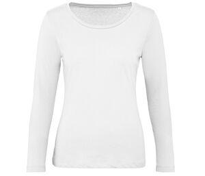 B&C BC071 - Damen Langarm T-Shirt 100% Bio-Baumwolle