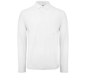 B&C ID1LS - Langarm Herren Poloshirt aus 100% Baumwolle