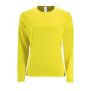 SOLS 02072 - Damen Sport T Shirt Langarm Sporty Lsl 