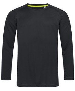 Stedman STE8420 - Langarm-Shirt für Herren Active-Dry Black Opal