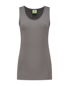 Lemon & Soda LEM1270 - Tanktop Baumwolle/Elastik für sie Pearl Grey