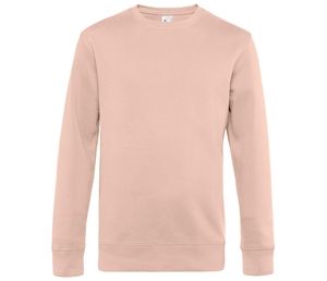 B&C BCU01K - Langarm-Sweatshirt Herren KING  Soft Rose