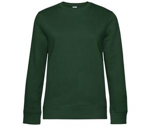 B&C BCW01Q - Damen Sweatshirt mit geraden Ärmeln 