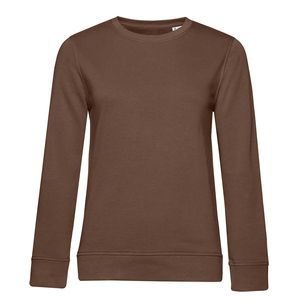 B&C BCW32B - Damen Rundhals-Sweatshirt Mocha