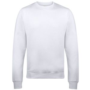 AWDIS JUST HOODS JH030 - Sweatshirt-Rundhals-Uni 280 Arctic White