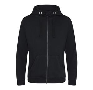 AWDIS JUST HOODS JH150 - Graduate Heavy Zip Hoodie Jet Black