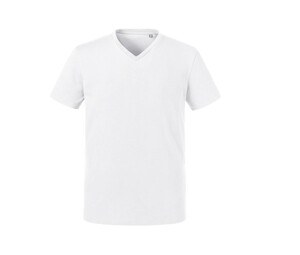 Russell RU103M - Herren-Bio-T-Shirt mit V-Ausschnitt