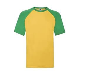 Fruit of the Loom SC237 - Baseball T-Shirt