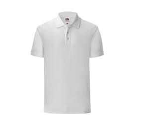 FRUIT OF THE LOOM SC3044 - Herren Poloshirt Weiß