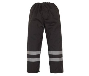 Yoko YK461 - High Visibility zweifarbige Überhose Black