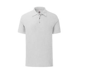 FRUIT OF THE LOOM SC3044 - Herren Poloshirt Heather Grey