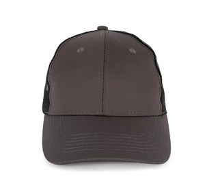 K-up KP110 - Oeko-Tex Trucker-Cap Shale Grey / Black