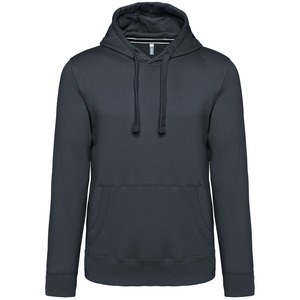 Kariban K489 - Kapuzensweatshirt Dunkelgrau