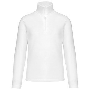 Kariban K912 - Enzo - Mikrofleece Pullover 1/4 Zipper Weiß