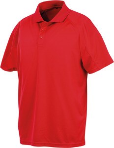 Spiro S288X - PERFORMANCE AIRCOOL POLO SHIRT Rot