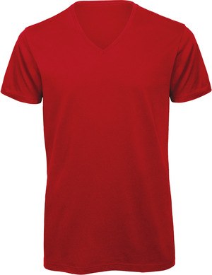 B&C CGTM044 - Organic Cotton Inspire V-neck T-shirt