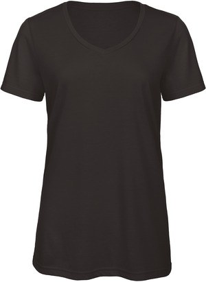 B&C CGTW058 - TriBlend V-neck TEE / Woman