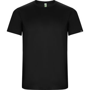Roly CA0427 - IMOLA Funktions T-Shirt aus recyceltem Polyestergewebe CONTROL DRY Black