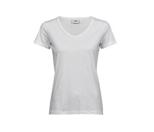 Tee Jays TJ5005 - Frauen V-Ausschnitt T-Shirt Weiß