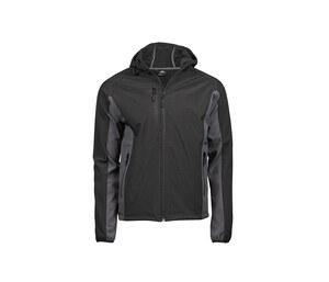 Tee Jays TJ9514 - 3-layer-Kapuzen-Softshell-Jacke für Herren mit Kapuze