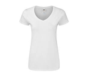 Fruit of the Loom SC155 - Frauen V-Ausschnitt T-Shirt