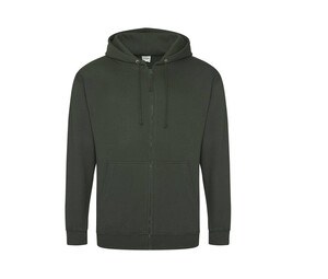 AWDIS JH050 - Sweatshirt mit Reißverschluss Forest Green