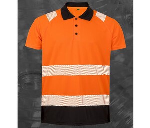 Result RS501X - Polo -Hemd mit hoher Sichtbarkeit im recycelten Polyester