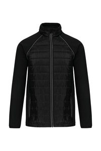 WK. Designed To Work WK6147 - Bi-Material Unisex-Jacke DayToDay Black / Silver