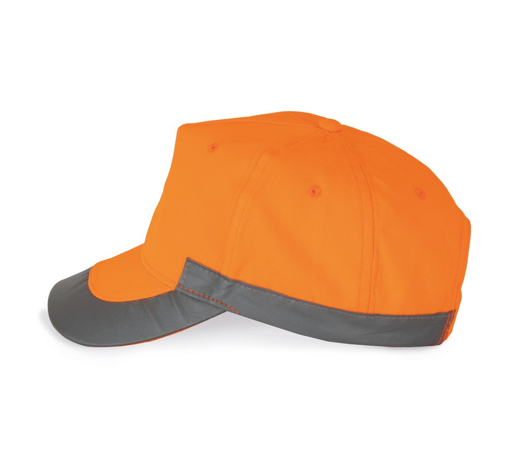 WK. Designed To Work WKP123 - Fluoreszierende- 5-Panel-Kappe