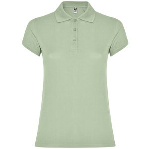 Roly PO6634 - STAR WOMAN Talliertes-Poloshirt mit kurzen Ärmeln MIST GREEN